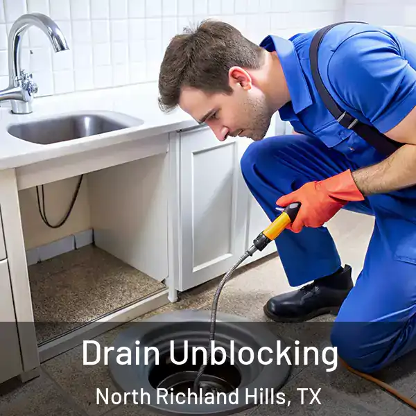  Drain Unblocking North Richland Hills, TX