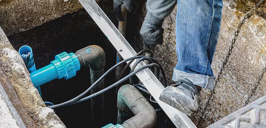 Zoeller Sewage Ejector Pump System in North Richland Hills